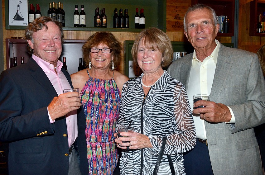 Michael and Diane Schmidt with Rose and Paul Vandervest