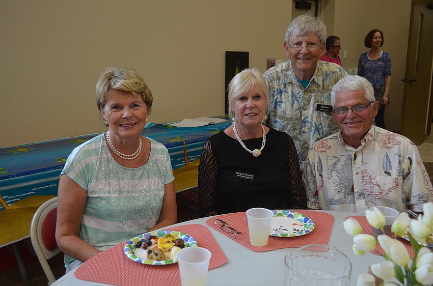 Joan Pritchard, Margaret and Jim Chirgwin and John Park