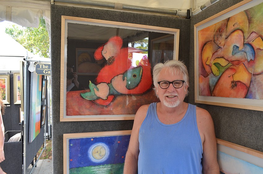 Mixed media artist Samuel Ruder