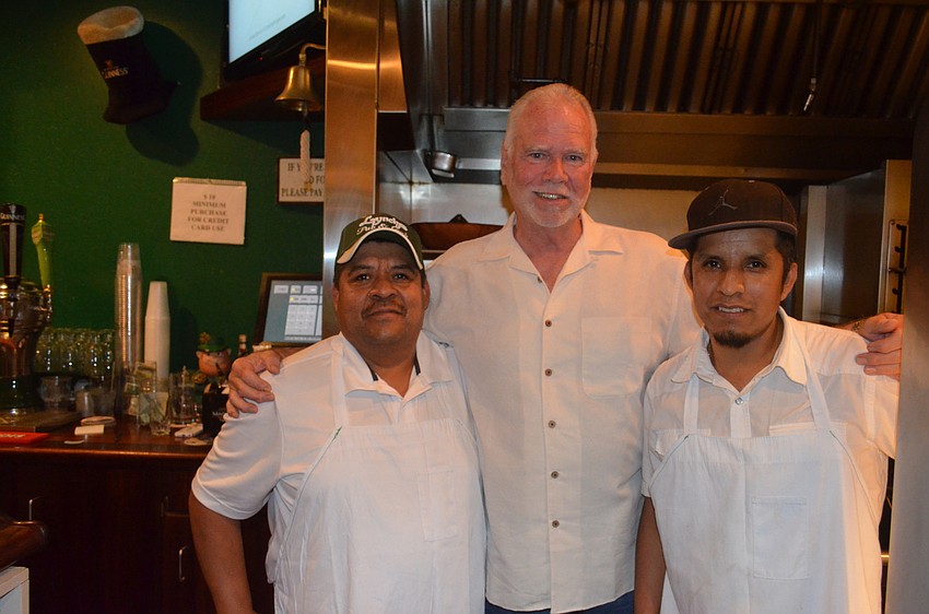 Pedro Contreras, Shane Eagan and Ignacio Hernandez