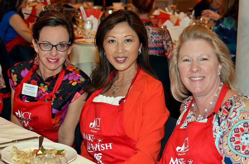 Kim Livengood, Ping Faulhaber and Angie Stringer