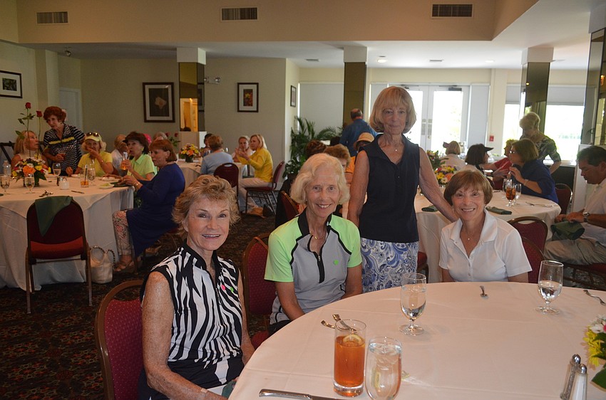 Pat Anderson, Diana Emrich, Barbara Kuzmich and Betty Goree
