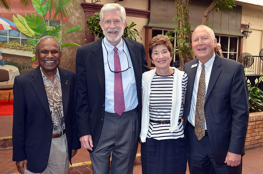 Dr. Kumar Mahadavan, Dennis McGillicuddy, Marie Monsky and Scott Anderson