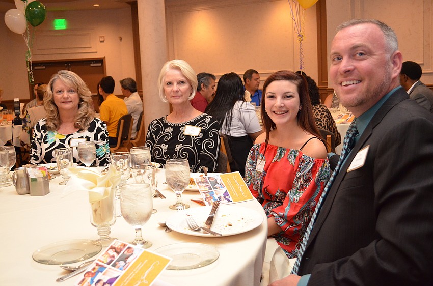Sharon Warmoth, Sally Dean, Amanda Deming and Cris Kniceley