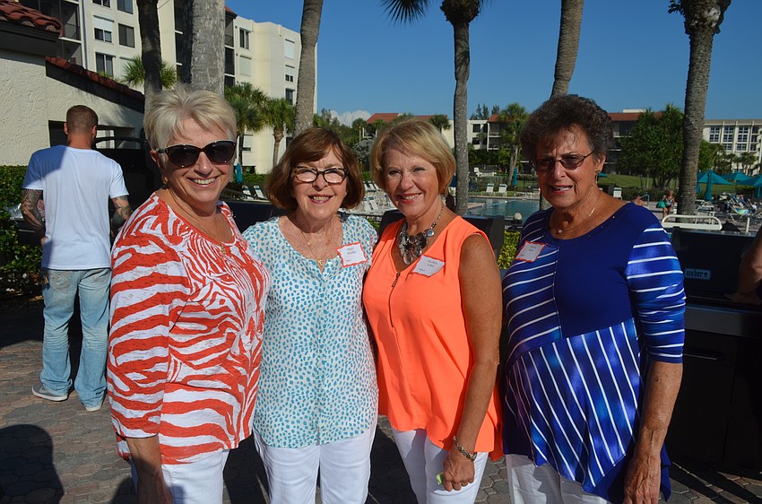 Event chairs Kathy Neudorfer, Peggy Jelinek, Gloria Long and Carol Weis