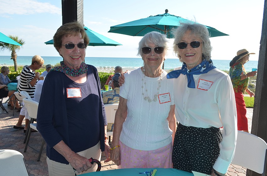 Ginny Nevans, Marilyn Lami and Paige Titterton
