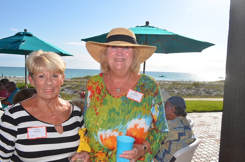 June Hessel and Sue Pariseau