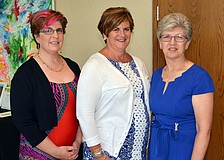 2015 Stephen H. Goldman, M.D. Keystone Award Recipients Dr. Alissa Shulman, Laurie Shaw and Dawn Moore