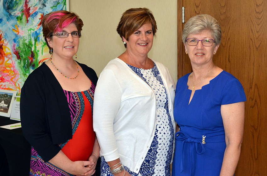 2015 Stephen H. Goldman, M.D. Keystone Award Recipients Dr. Alissa Shulman, Laurie Shaw and Dawn Moore