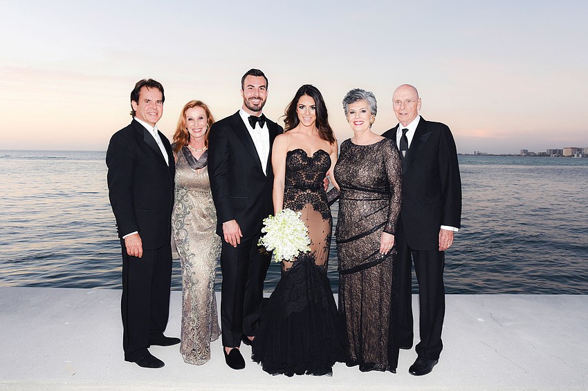 Bill and Elle McComb, William McComb, Sloane Sapan and Dr. Christine and Robert Sapan