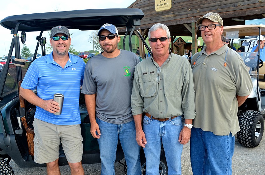 Steve Parent, Joe Leanos, Jeff Zoller and Mike Daugherty are gun and shooting enthusiasts.