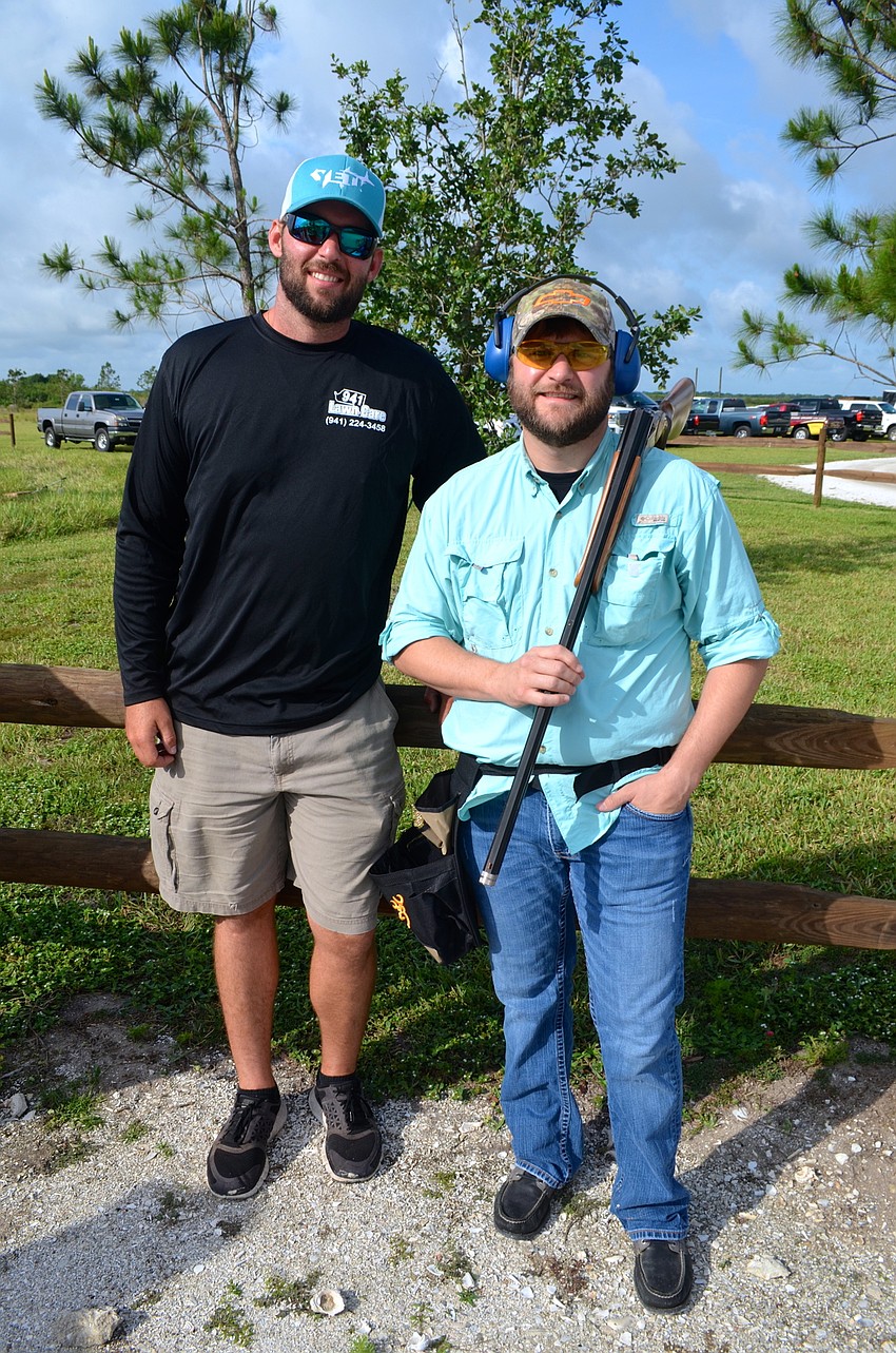 Friends Zack Walker and Jay Cox go shooting as often as they can.