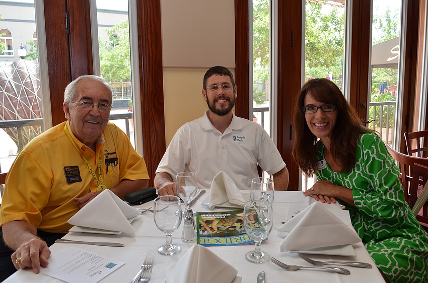 Dr.Bob Leibold, Frank Maggio, Insignia Bank and Beth Vandroff, Green Cooling Solutions.