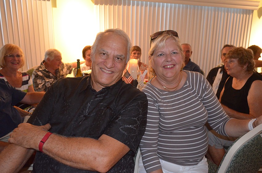 Greg Fiore and Donna Hefner