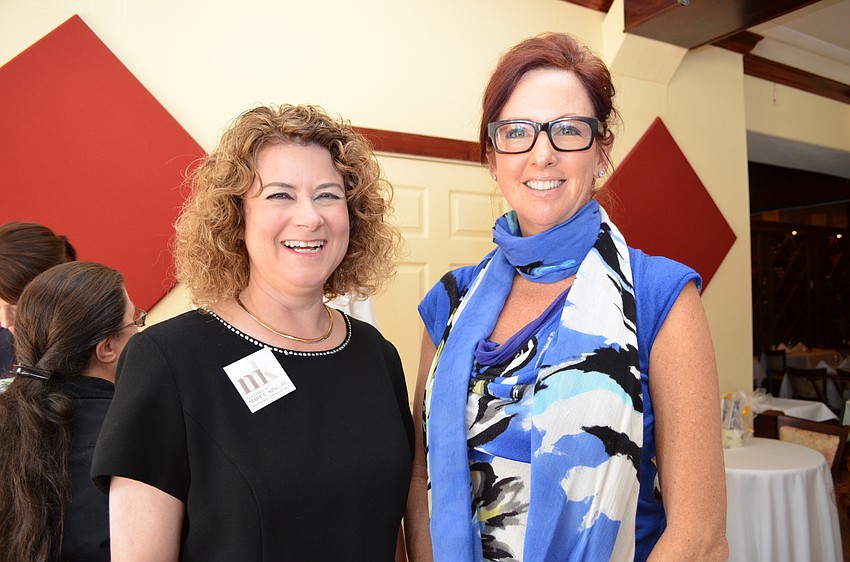 Mary King and Andrea Hillebrand