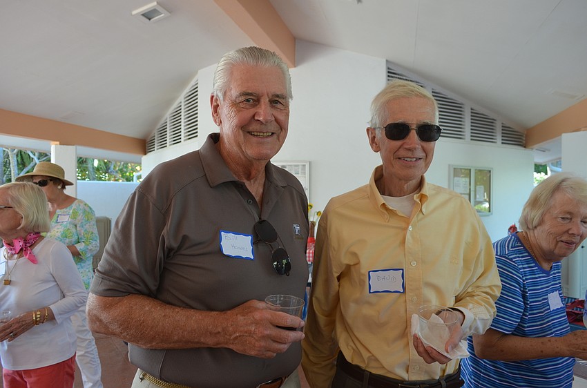 Bill Howes and the Rev. David Danner