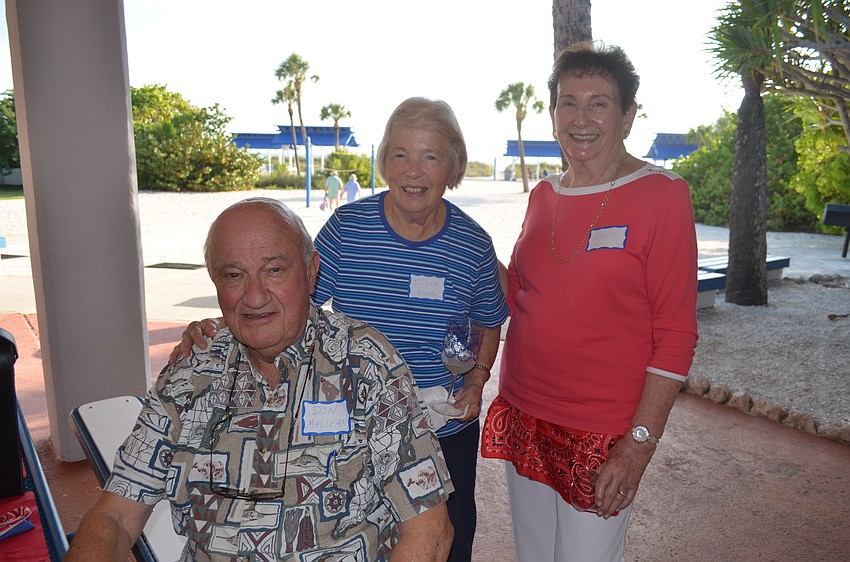 Don Maclean, Elyse Rogers and Dorothy Cole