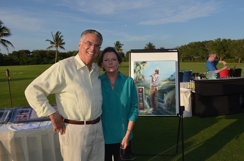 Kiwanis Club President Armando and Felicity Linde