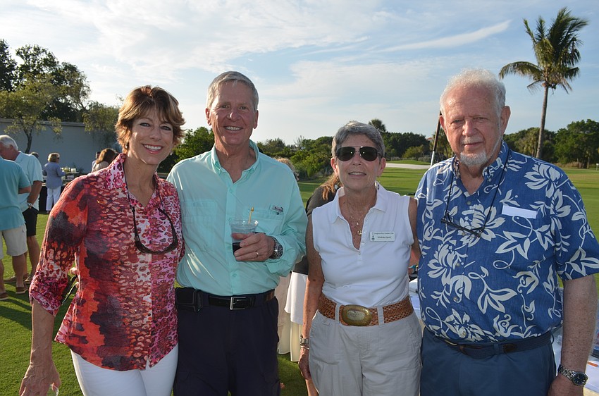 Kim and Tom Freiwald with Madelyn and George Spoll