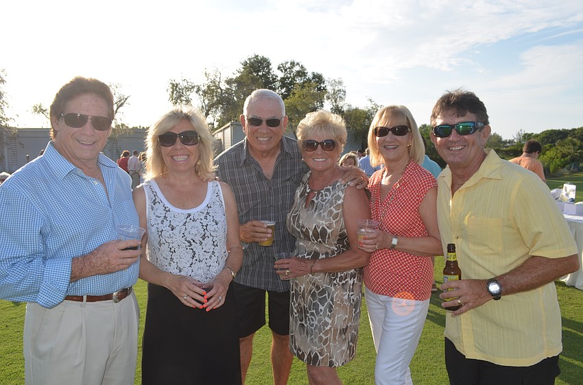 Buzz and Janet Schaberg, Dick and Margit Gravino and Sandy and Mike McAdaragh