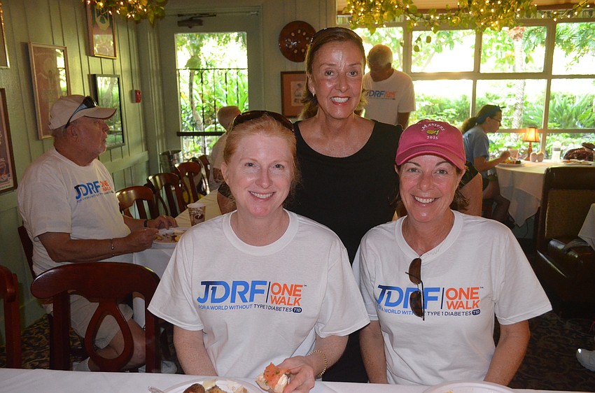 Suzanne Anber, Lesley Huber and Mara Kelsch