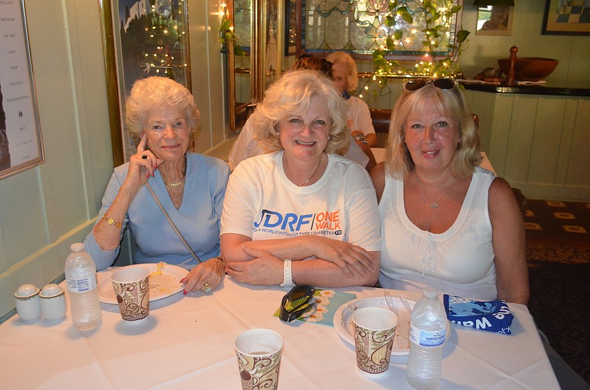 Micky Derry, Ceri Grassick and Annie Derry
