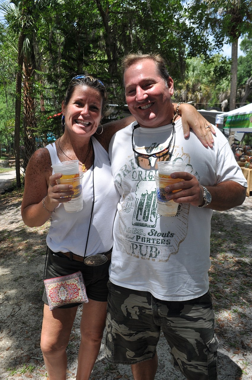 Bobbie and Sonny Woods love live music.