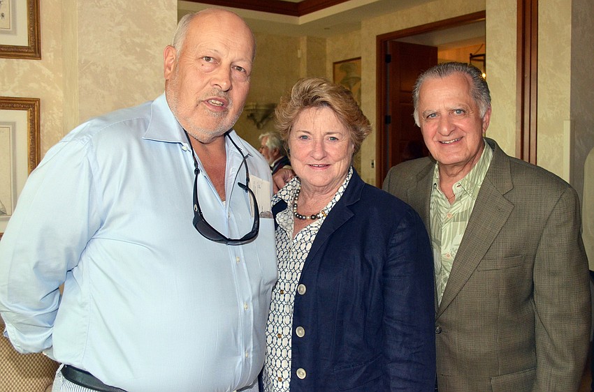 Tom and Bonnie Lankford with Carl Cannova