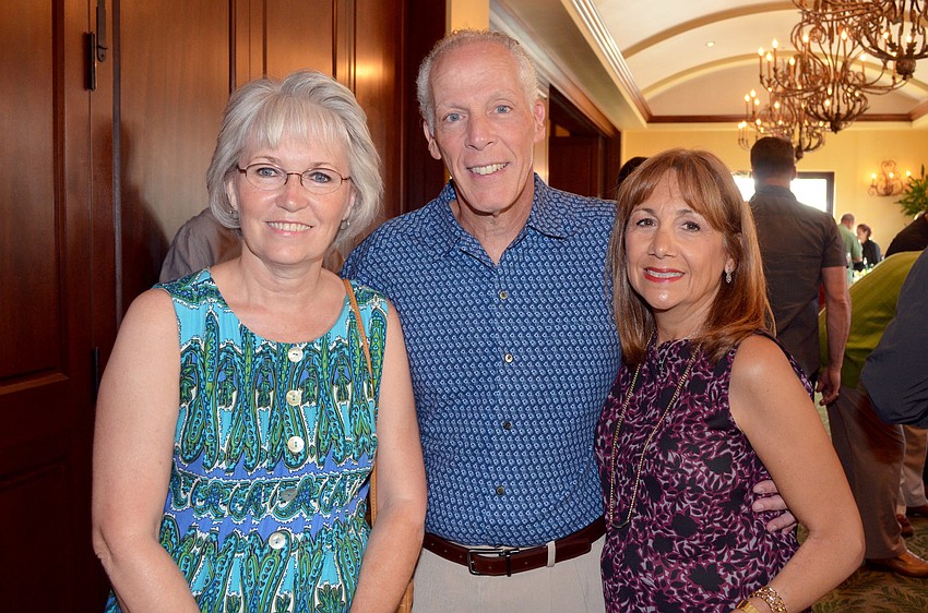 Terri Henson with Stuart and Lisa Auslander