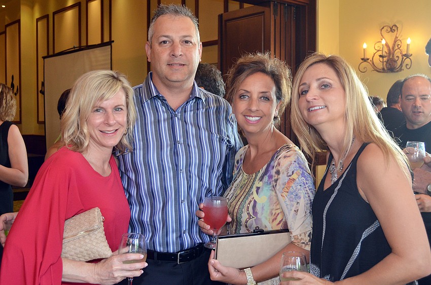 Jennifer and Ray Colombo with Andrea Welter and Amy Jendro