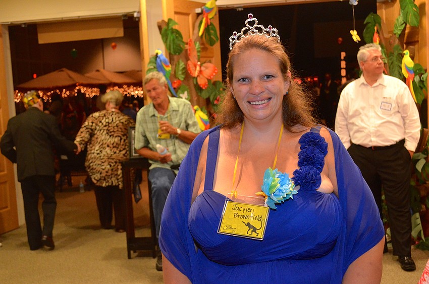 Jacylen Brownfield enjoys the spotlight on the red carpet.