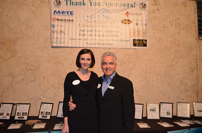 Chief Executive Officer David Pilston with wife, Ester