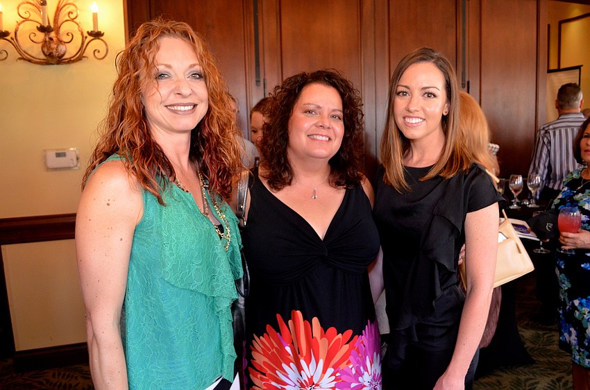 Veronica Van Dyke, Valentina Kennedy and Katie Fenton show off their dresses and skirts.