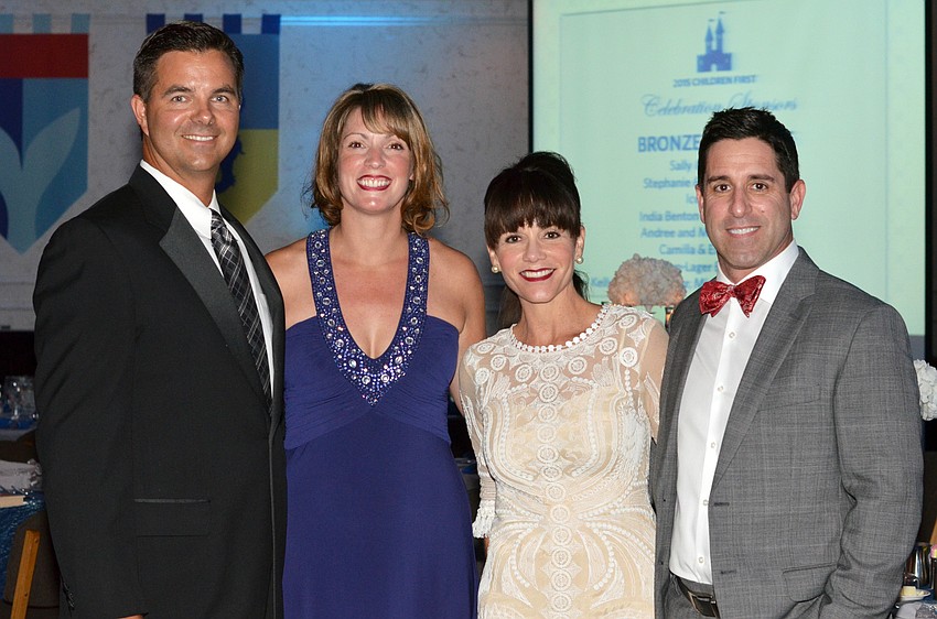 Sean and Jennifer Griffin with Tina and Vic Graffeo