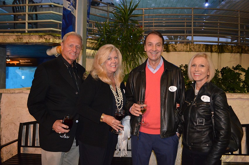 George and Sylvia Zimmerman with Jerry and Cherry Liloia