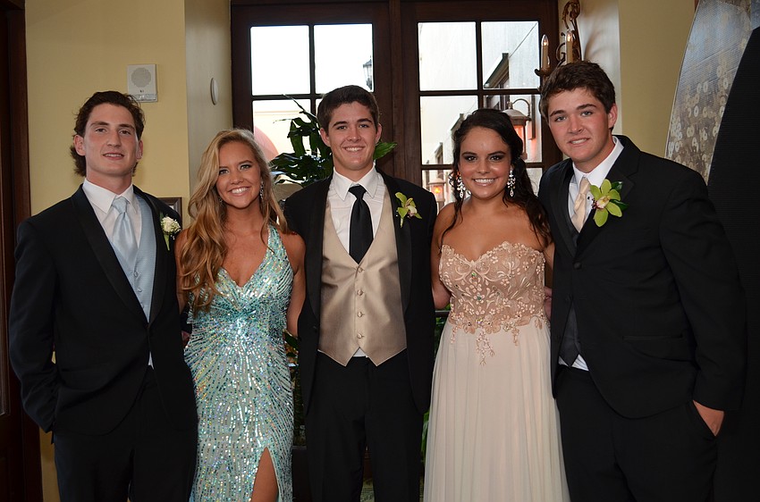 Zak Barnes, Sarah Davis, Christian Berendes, Marianna Haluska and Zach Berendes