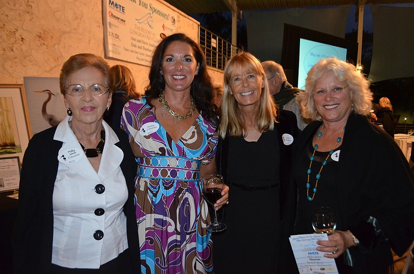 Molly and Denise Colosimo, Gunilla Imshaug and Carolyn Firth