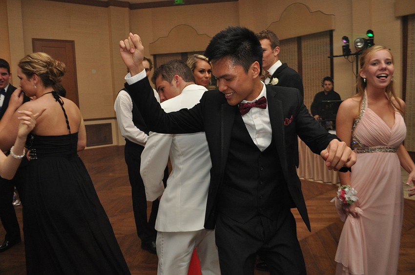 Nam Hoang eagerly hits the dance floor.