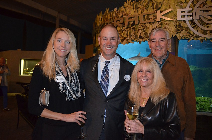 Laura and Eric Christiansen, Shirley Fisher and Richard Rehmeyer