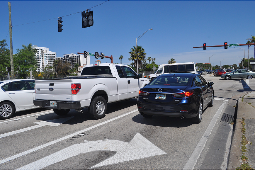 FDOT is permanently changing the roadway to add a dedicated northbound right-turn lane and will make other adjustments to U.S. 41 in the area.