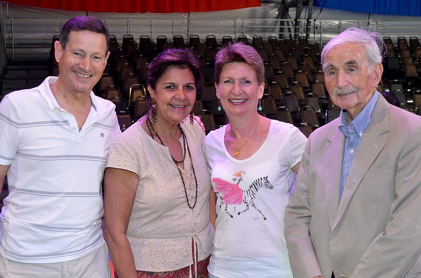 Terrance Flannery, Pauline Mitchell, Barbara Flannery and John Mitchell