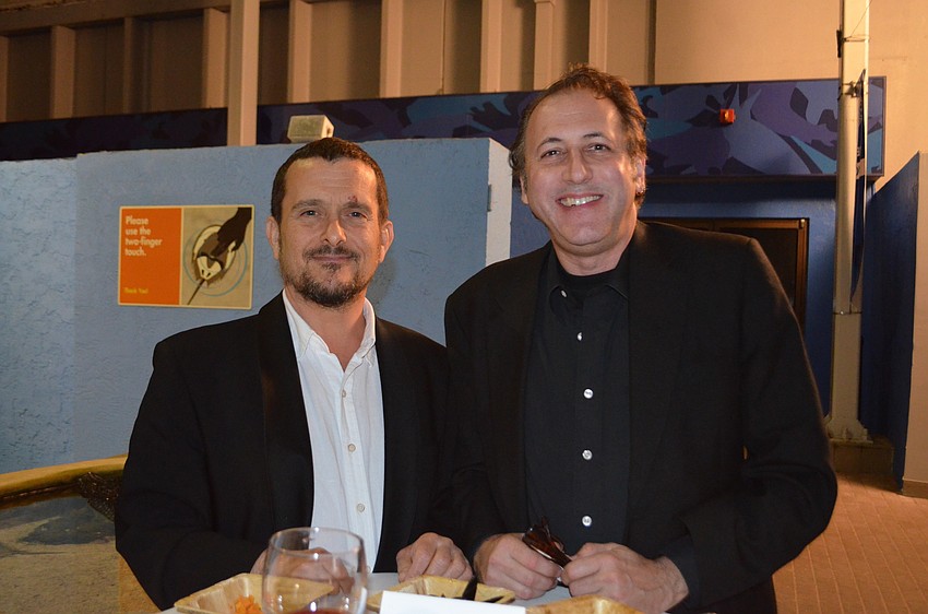 Pianist Robbie Rose and bassist Perry Orfanella