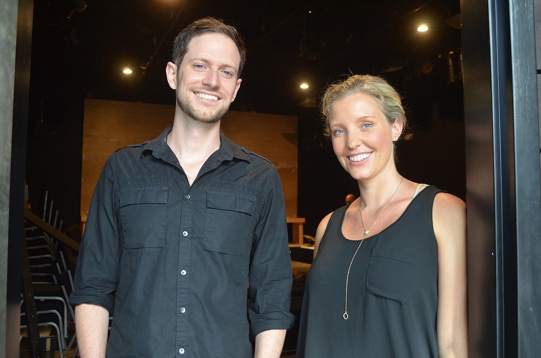 After 15 months of preparation, Summer Wallace and Brendan Ragan will open the Urbanite Theatre in downtown Sarasota April 10. Photo by Nick Friedman.