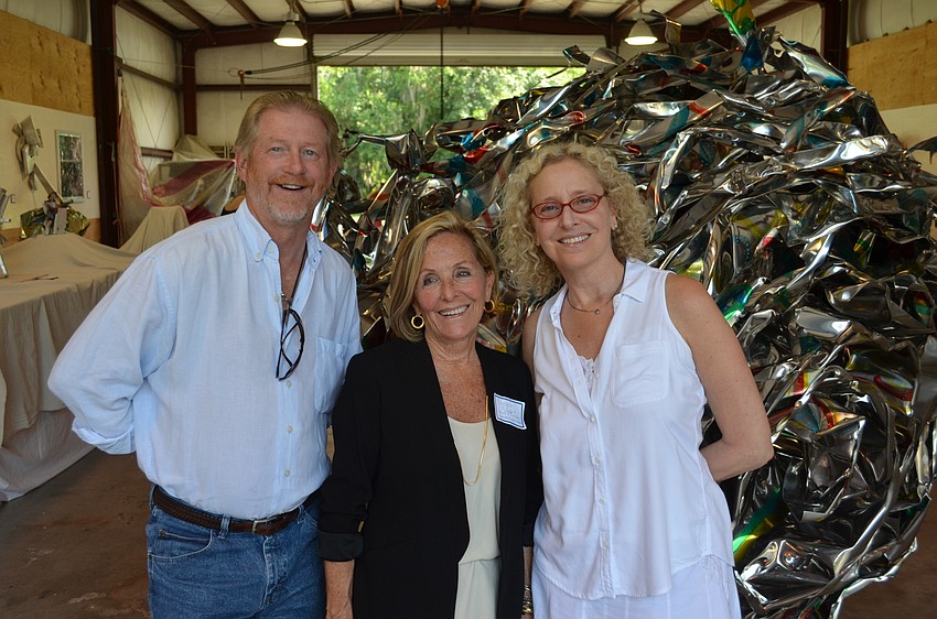 Brad Carlson, Susan McLeod and Pamela Beck