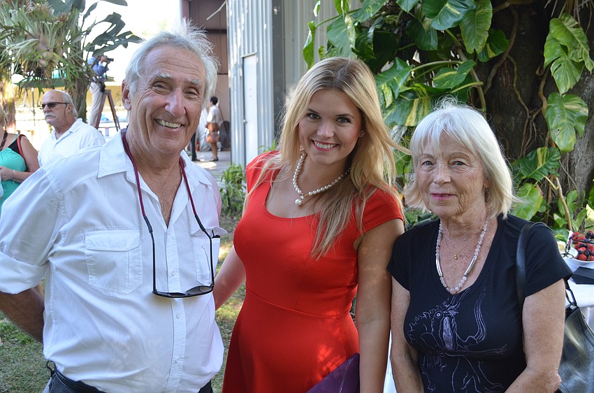 Fred Kohl, Elaine Chamberlain and Grelinda Kohl