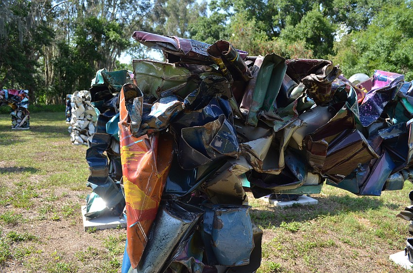 “Wickets” by John Chamberlain