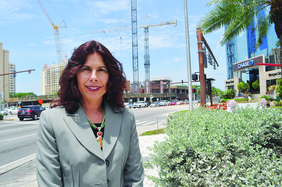 An engineer with the city for 25 years, Alex DavisShaw is focused on helping Sarasota develop a long-term transportation strategy, among other efforts. Photo by David Conway