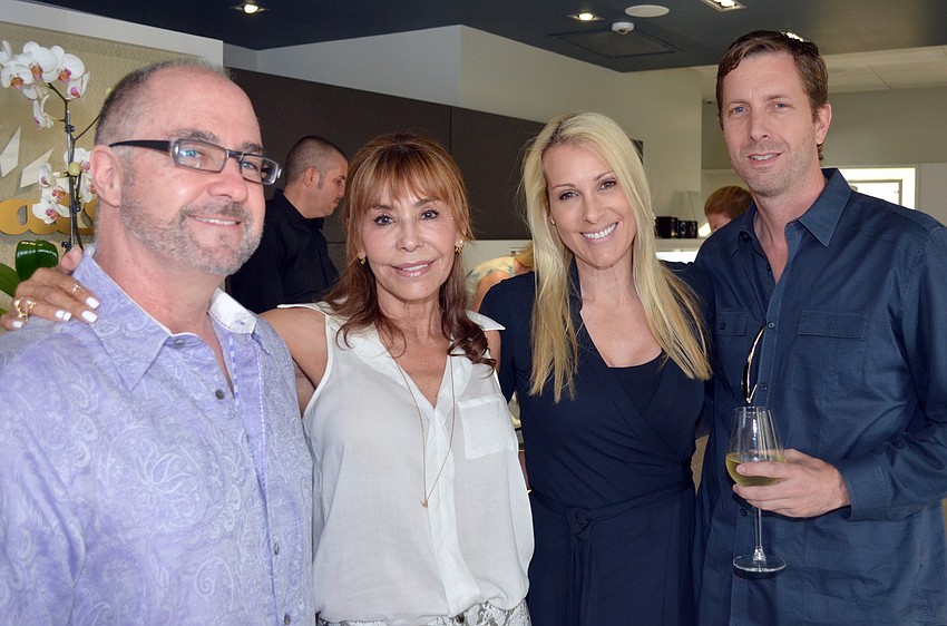 Kirk and Co-Chair Chris Voelker with Co-Chair Alex Miller and Matt Kihnke