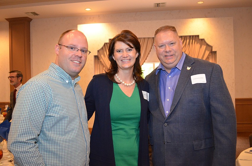 Kevin Meserve, Laura Adcock and Jeremy Miller