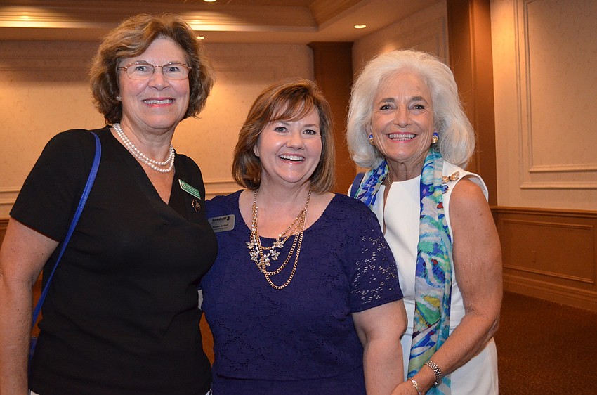 Sue Stewart, Morgan Gerhart and Graci McGillicudy